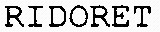RIDORET_logo
