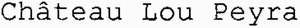 Château Lou Peyra_logo