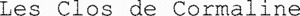 Les Clos de Cormaline_logo