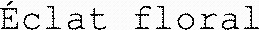 Éclat floral_logo