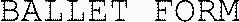 BALLET FORM_logo