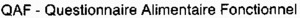 QAF  Questionnaire Alimentaire Fonctionnel_logo