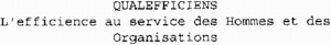 QUALEFFICIENS L'efficience au service des Hommes et des Organisations_logo