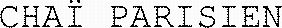 CHAÏ PARISIEN_logo