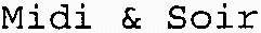 Midi & Soir_logo