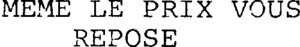 MEME LE PRIX VOUS REPOSE_logo