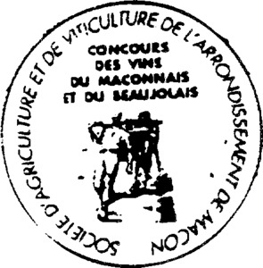 SOCIETE D'AGRICULTURE ET DE VITICULTURE DE L'ARRONDISSEMENT DE MACON CONCOURS DES VINS DU MACONNAIS ET DU BEAUJOLAIS_logo