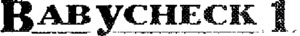 BABYCHECK 1_logo