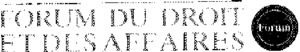 FORUM DU DROIT ET DES AFFAIRES - FORUM_logo
