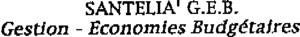 SANTELIA' G.E.B. CESTION - ECONOMIES BUDGETAIRES_logo