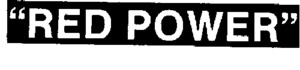 "RED POWER"_logo