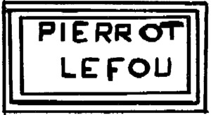 PIERROT LE FOU_logo
