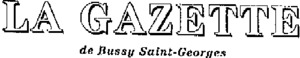 LA GAZETTE DE BUSSY SAINT-GEORGES_logo