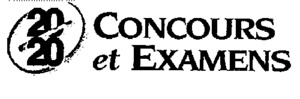 20 20 CONCOURS ET EXAMENS_logo