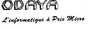 ODAYA L'INFORMATIQUE A PRIX MICRO_logo