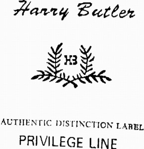 HB HARRY BUTLER AUTHENTIC DISTINCTION LABEL PRIVILEGE LINE_logo