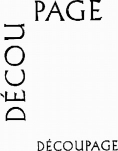 DECOUPAGE DECOU PAGE_logo