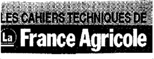 LES CAHIERS TECHNIQUES DE LA FRANCE AGRICOLE_logo