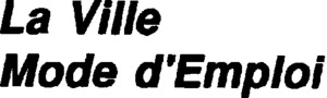 LA VILLE MODE D'EMPLOI_logo
