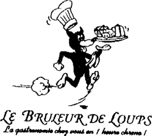 LE BRULEUR DE LOUPS LA GASTRONOMIE CHEZ VOUS EN 1 HEURE CHRONO !_logo