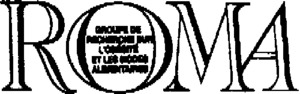 ROMA GROUPE DE RECHERCHE SUR L'OBESITE ET LES MODES ALIMENTAIRES_logo
