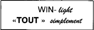 WIN-LIGHT "TOUT" SIMPLEMENT_logo