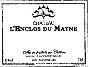 CHATEAU L'ENCLOS DU MAYNE_logo