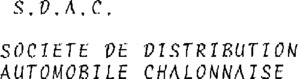 S.D.A.C. SOCIETE DE DISTRIBUTION AUTOMOBILE CHALONNAISE_logo