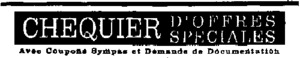 CHEQUIER D'OFFRES SPECIALES AVEC COUPONS SYMPAS ET DEMANDEDE DOCUMENTATION_logo