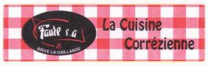 LA CUISINE CORREZIENNE FAURE SA_logo
