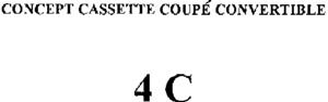 CONCEPT CASSETTE COUPÉ CONVERTIBLE 4C_logo