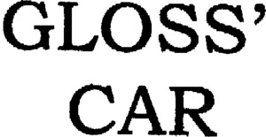 GLOSS'CAR_logo