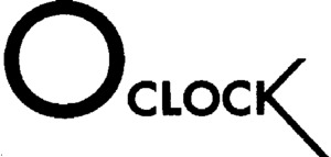 O CLOCK_logo