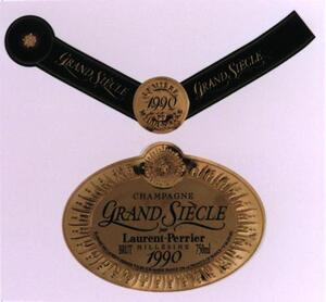 CHAMPAGNE GRAND SIECLE PAR LAURENT-PERRIER MILLESIME 1990_logo