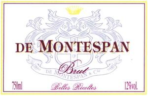 DE MONTESPAN BRUT BELLES RECOLTES_logo