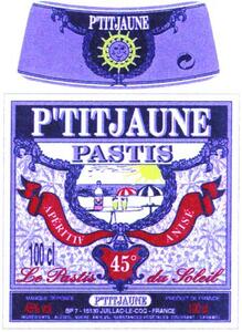P'TIT JAUNE LE PASTIS DU SOLEIL_logo