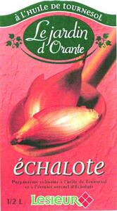 A L'HUILE DE TOURNESOL LE JARDIN D'ORANTE ECHALOTE_logo