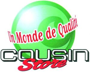 UN MONDE DE QUALITE COUSIN STORE_logo