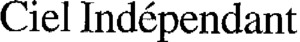 Ciel Indépendant_logo
