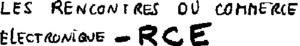LES RENCONTRES DU COMMERCE ELECTRONIQUE - RCE_logo